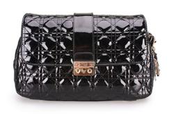 New Crystal Jelly Diamond Stripes Patent Ladies Shoulder Bags